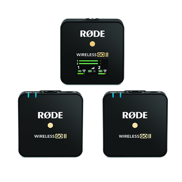 【生産完了品】RODE(ロード) Wireless GO II ワイヤレス送受信機マイクシステム WIGOII