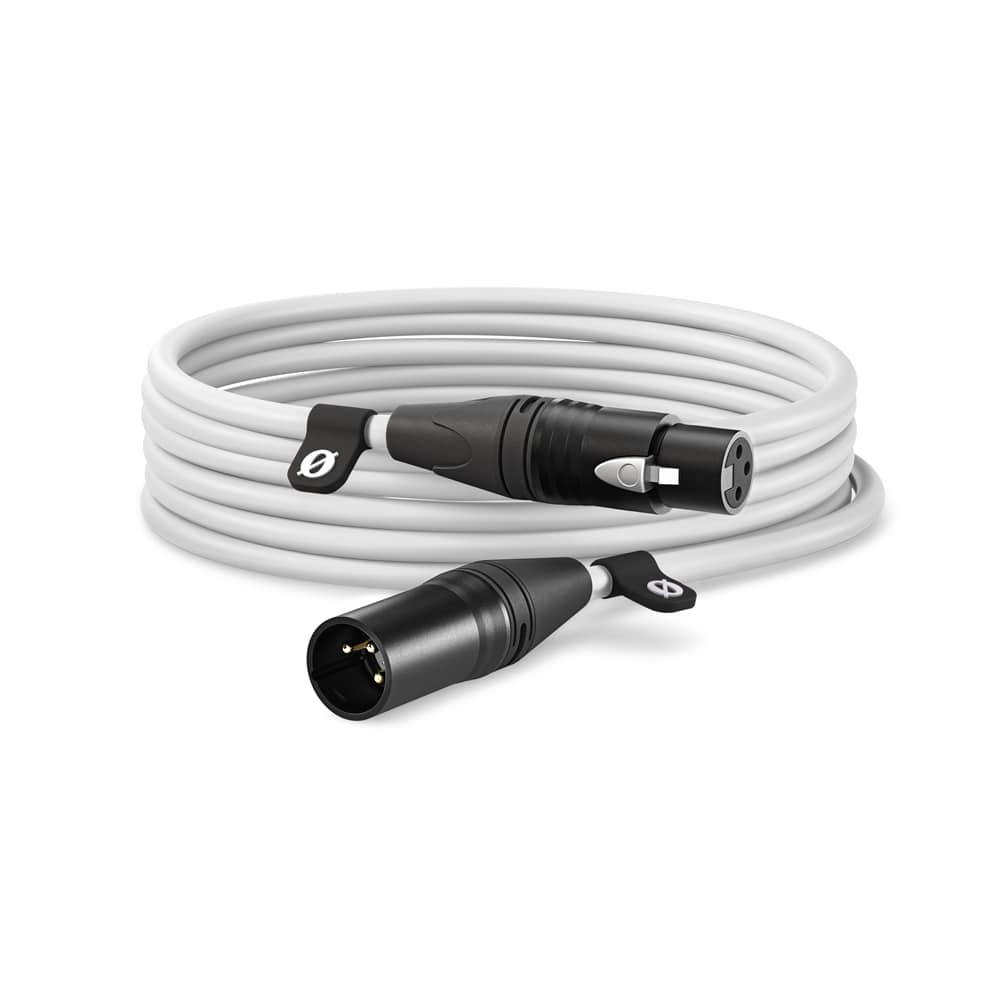 RODE(ロード) XLR-6 XLR オス-メス ケーブル ホワイト / XLR6M-W
