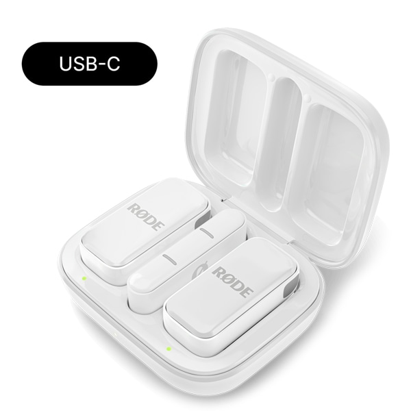 RODE(ロード) ワイヤレスマイクロ USB-C ホワイト / スマホ向けワイヤレスマイク / WIMICROCW