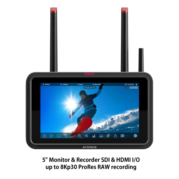 【-7/30キャンペーン】ATOMOS(アトモス) Ninja TX モニター一体型レコーダー ATOMNJTX01