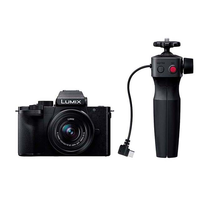 Panasonic(パナソニック) LUMIX G100D デジタル一眼カメラ 標準ズームレンズキット(トライポッドグリップ付属) DC-G100DV-K