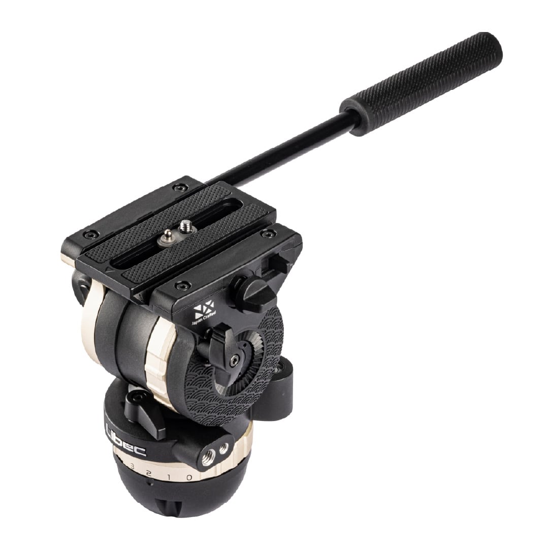 Libec(リーベック) 75mmボール&フラットベースビデオヘッド NH20