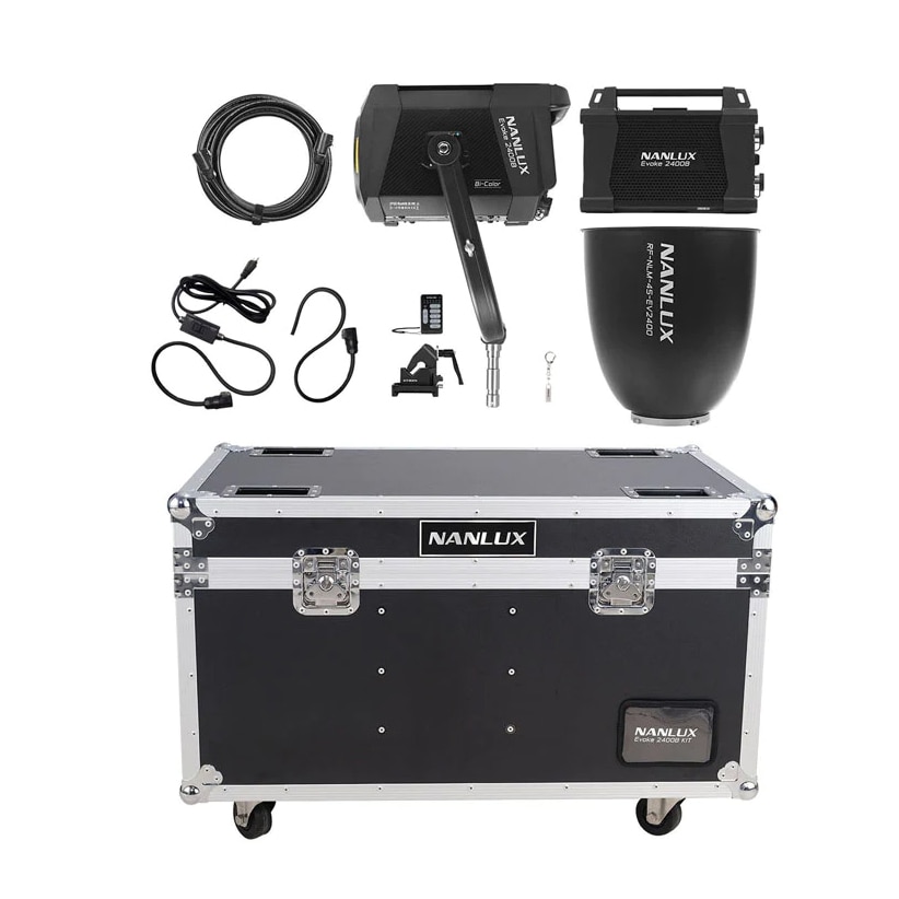 NANLITE(ナンライト) NANLUX Evoke 2400B フライトケースセット EVOKE2400KIT