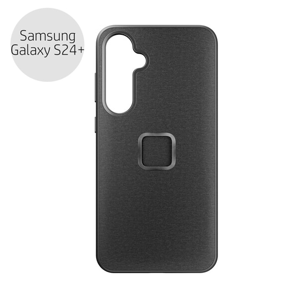 【6/12-OUTLET】Peak Design(ピークデザイン) エブリデイ ケース Samsung Galaxy S24+ チャコール / M-MC-BQ-CH-1