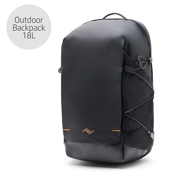 【20%OFF/OUTLET】Peak Design(ピークデザイン) アウトドア バックパック 18L ブラック BABPZ-18-BK-1