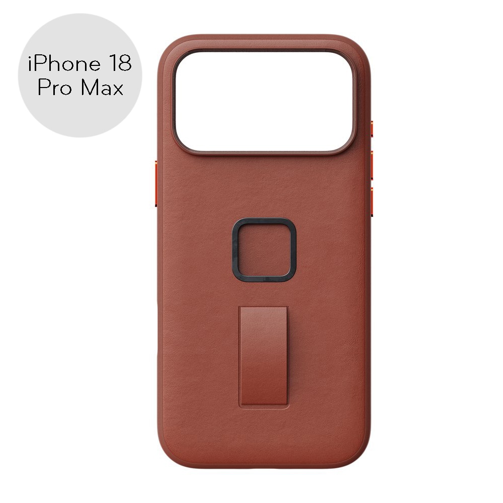 Peak Design(ピークデザイン) エブリデイ ループ ケース iPhone 18 Pro Max レッドウッド / クラリーノ / M-LC-CP-RD-1