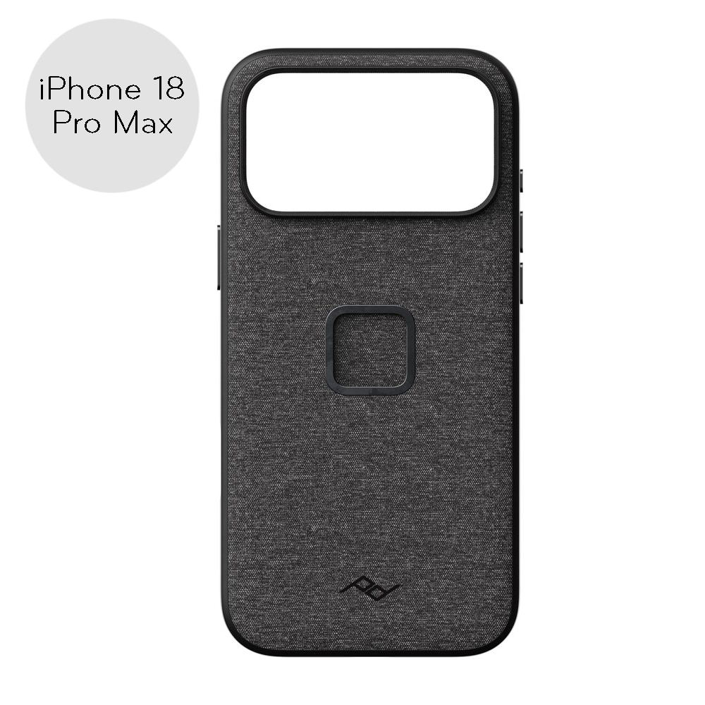 Peak Design(ピークデザイン) エブリデイ ケース iPhone 18 Pro Max チャコール / ナイロンキャンバス / M-MC-CP-CH-1
