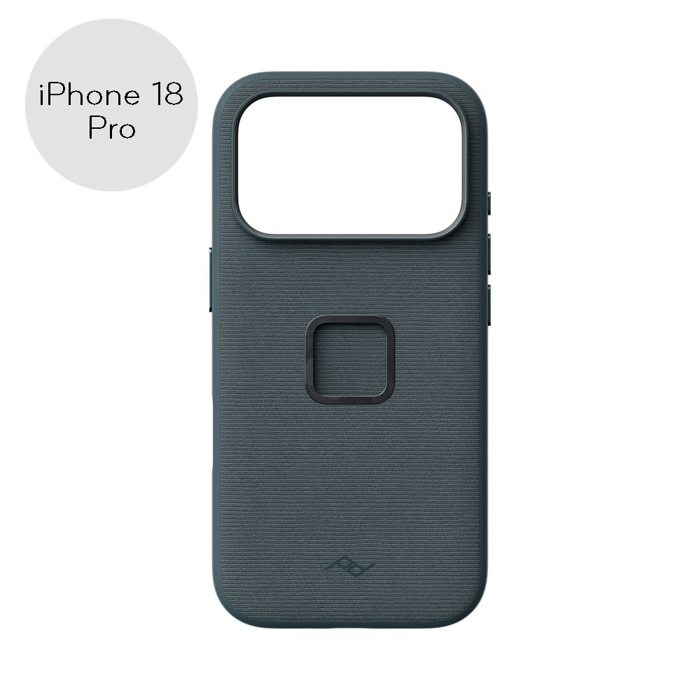 Peak Design(ピークデザイン) エブリデイ ケース iPhone 18 Pro オーシャン / ナイロンキャンバス / M-MC-CN-DS-1