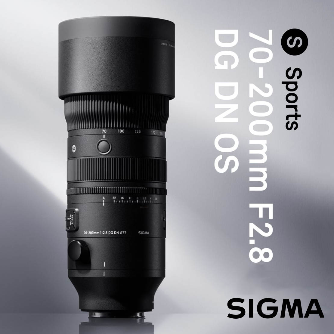 11/17 10時～予約開始【SIGMA】最高峰の性能、信頼性、機動力『70-200mm F2.8 DG DN OS | Sports』