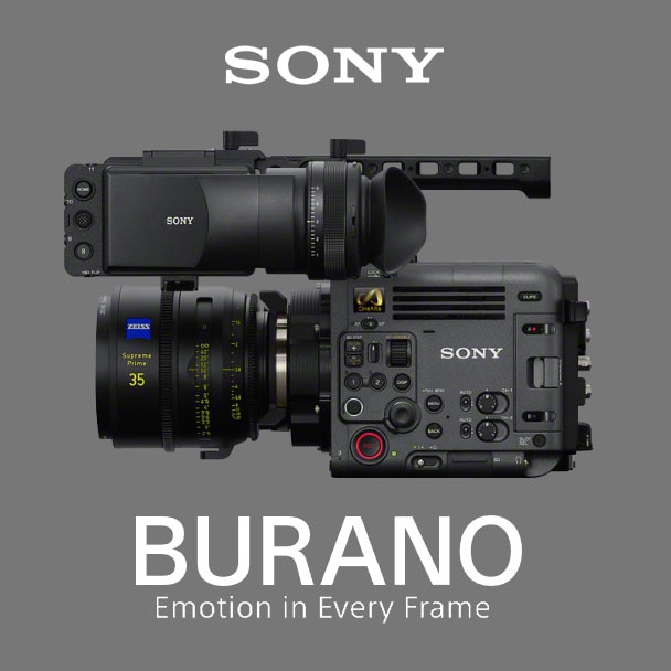 【SONY】小型・軽量による高い機動力で映像表現を実現する『BURANO』